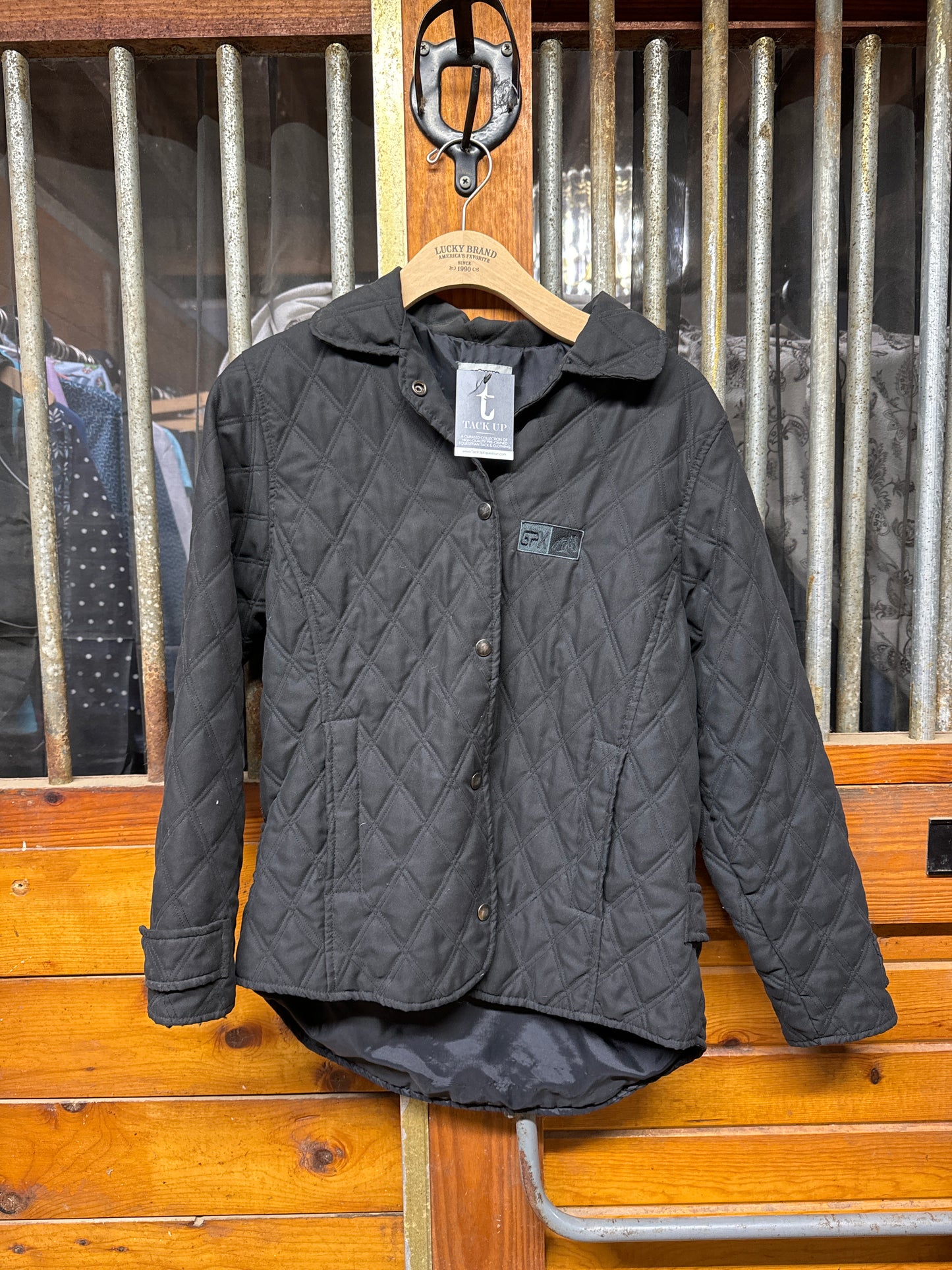 Quilted Barn Jacket by Grand Prix