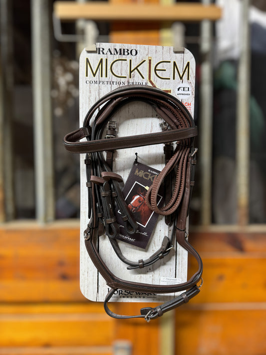 NEW Horseware Rambo Micklem Competition Bridle w/ Reins