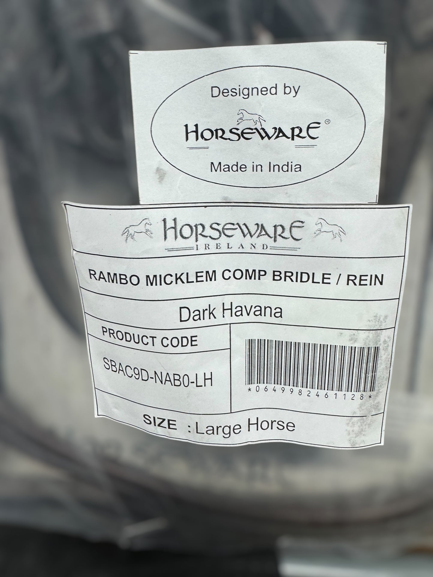 NEW Horseware Rambo Micklem Competition Bridle w/ Reins